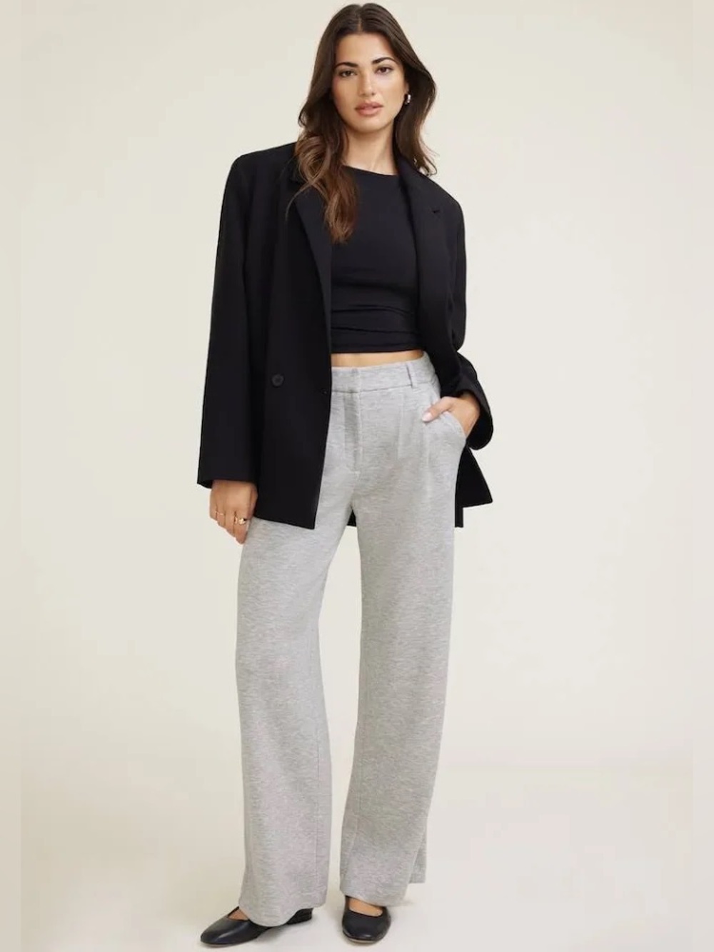 Dynamite - Alex Anywear Scuba Wide Leg Pants